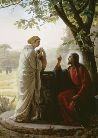 Woman at the Well by Carl Heinrich Bloch