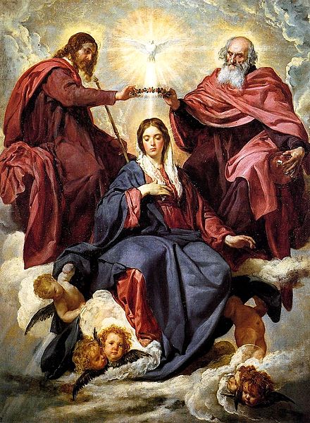 The Coronation of the Virgin by Diego Velázquez The Coronation of the Virgin by Diego Velázquez
