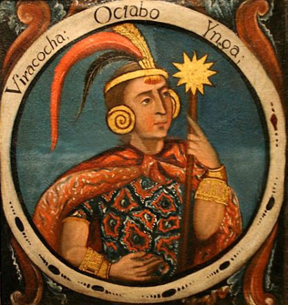 Painting of Viracocha