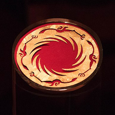 Golden Sun Bird Symbol from Sanxingdui